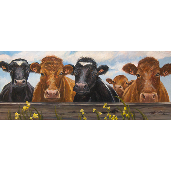 Mooove Over - Canvas Print